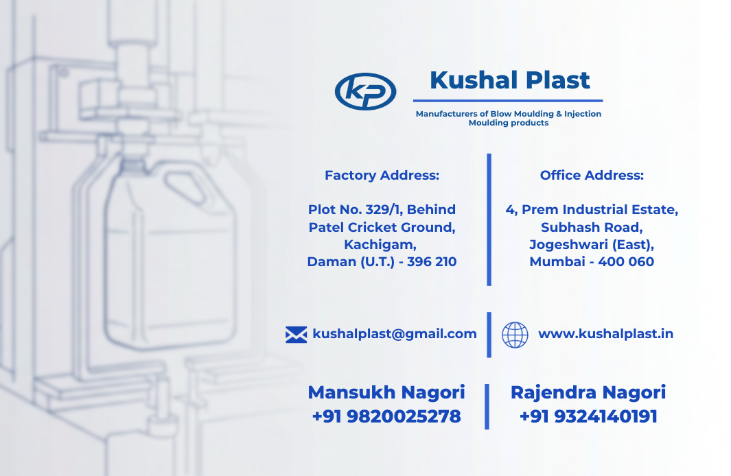 Kushal Plast Business Card Back
