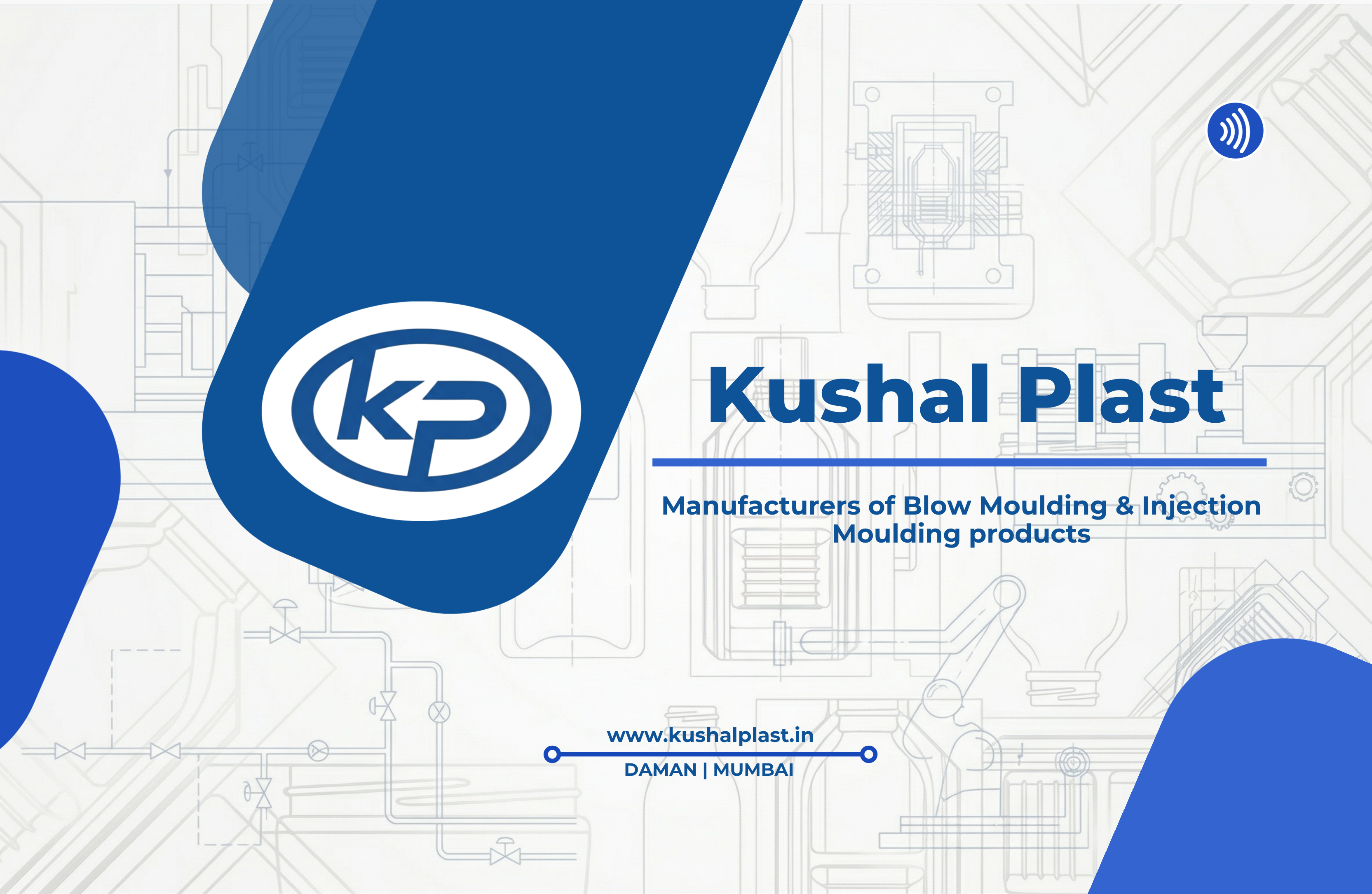 Kushal Plast Business Card Front