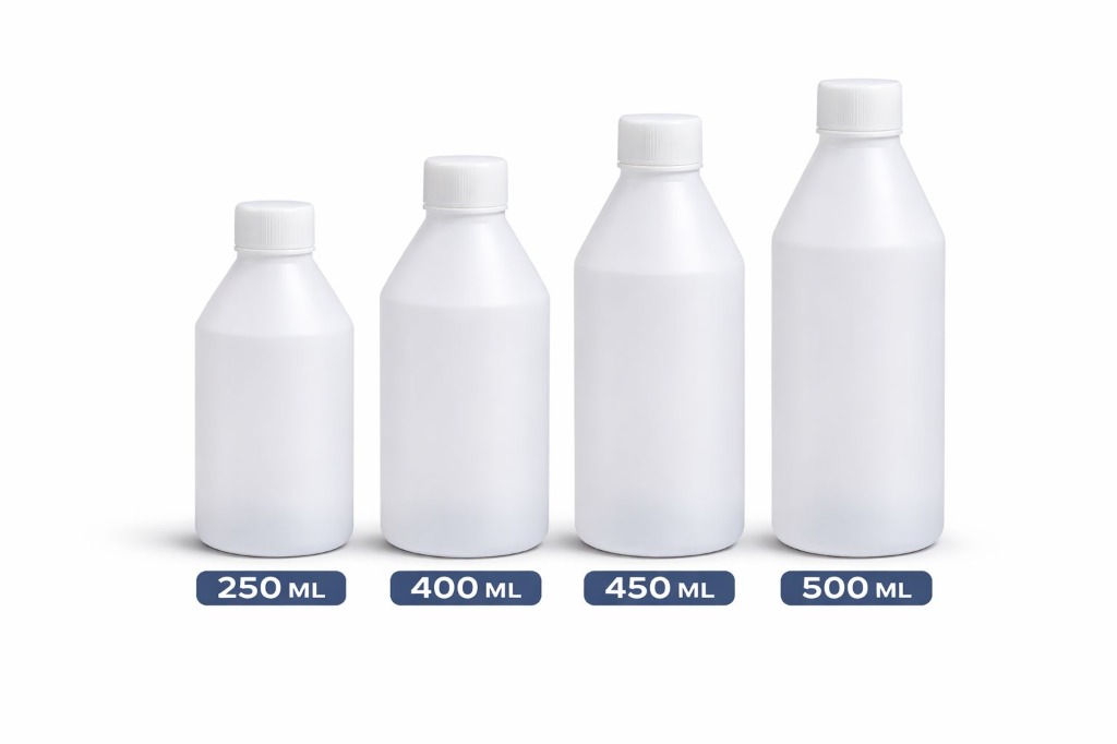 Narrow Mouth Bottles Set 1